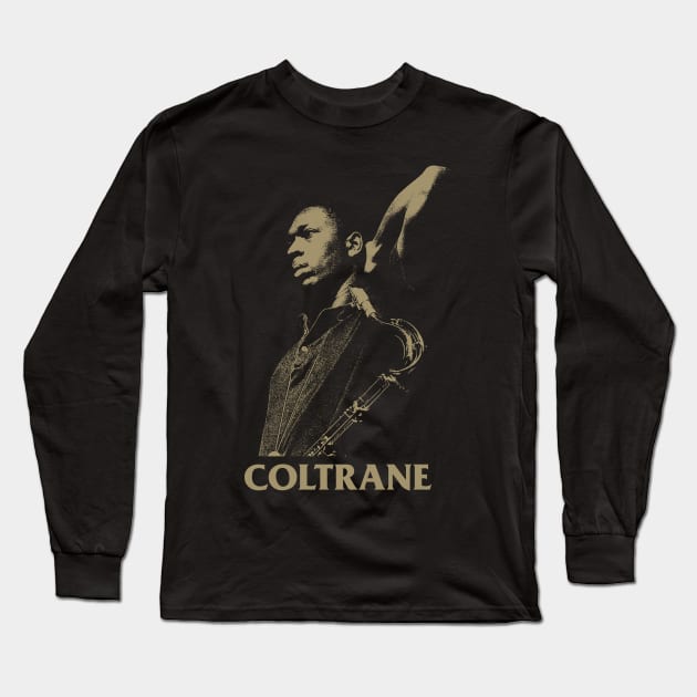 Coltrane music shirt Long Sleeve T-Shirt by peabo_mr